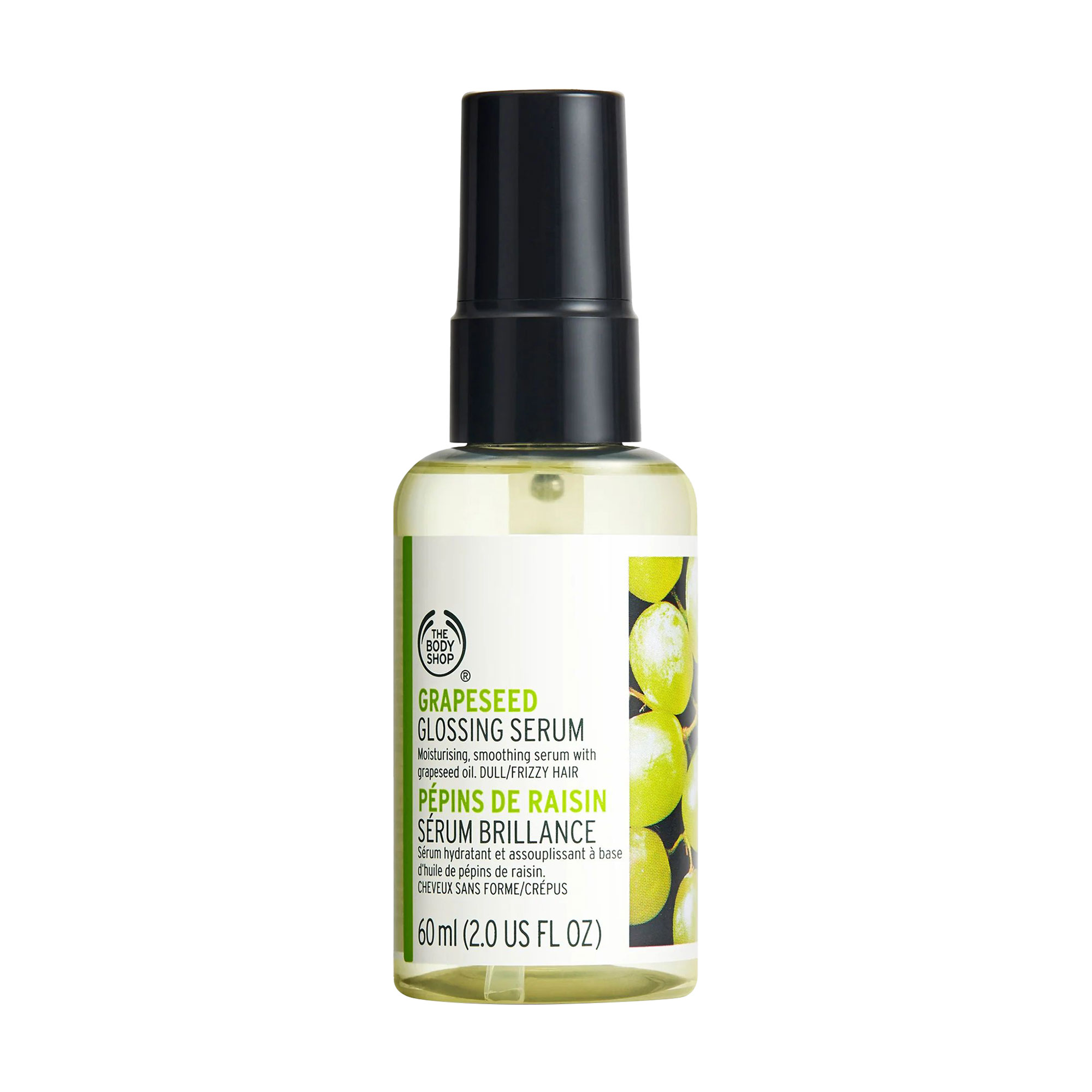 Сироватка для блиску волосся The Body Shop Grapeseed Glossing Serum, 60 мл